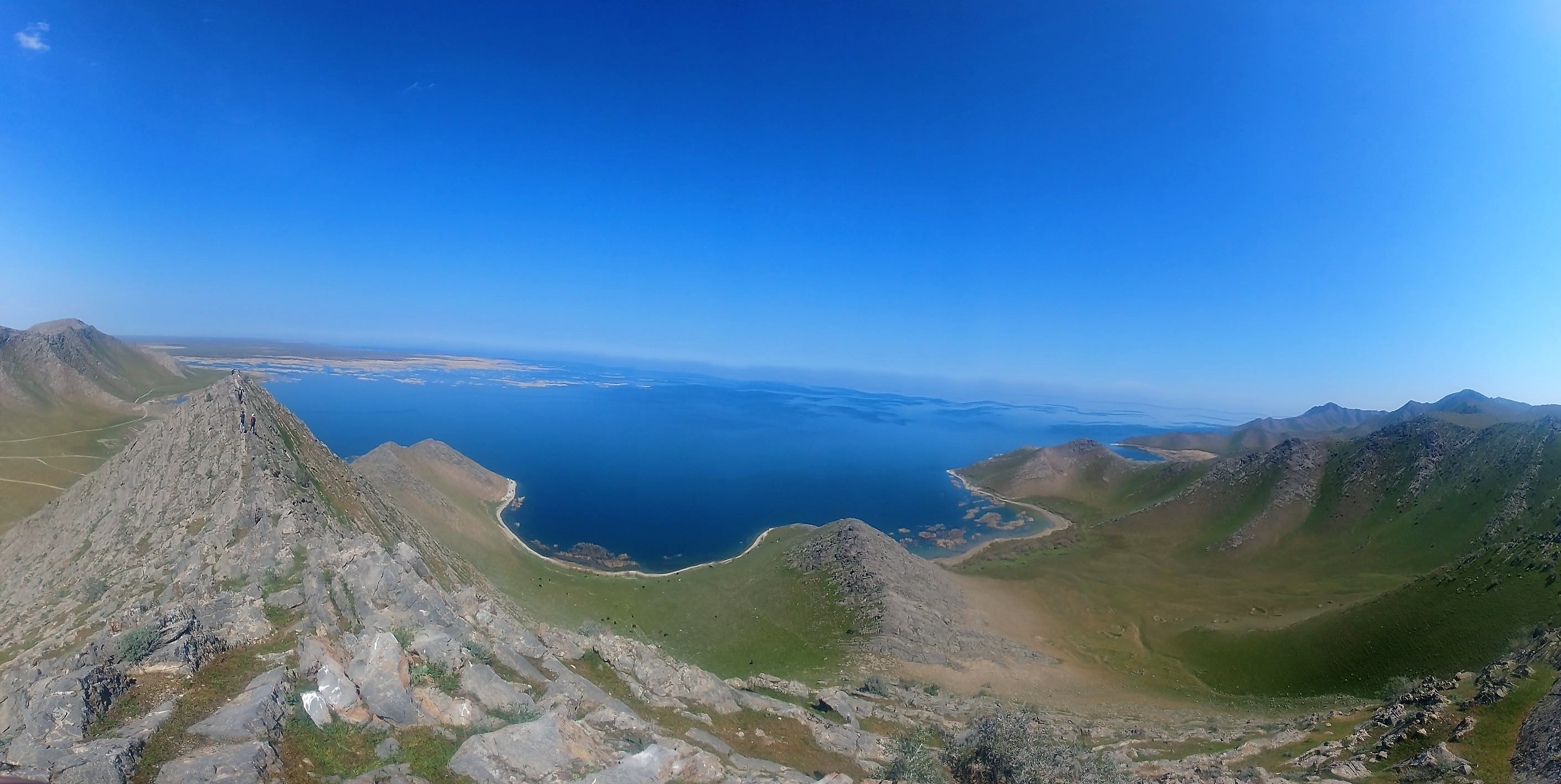 Озеро Тузкан в Джизакской области